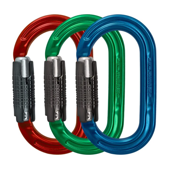 DMM Ultra O Triple Lock Karabiner - Pack of 3 1 DMM Ultra O Triple Lock Karabiner - Pack of 3