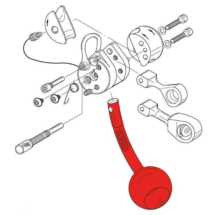 ART LockJack Release Lever