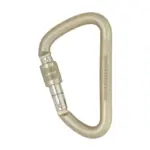 DMM Steel Klettersteig Screwgate Karabiner