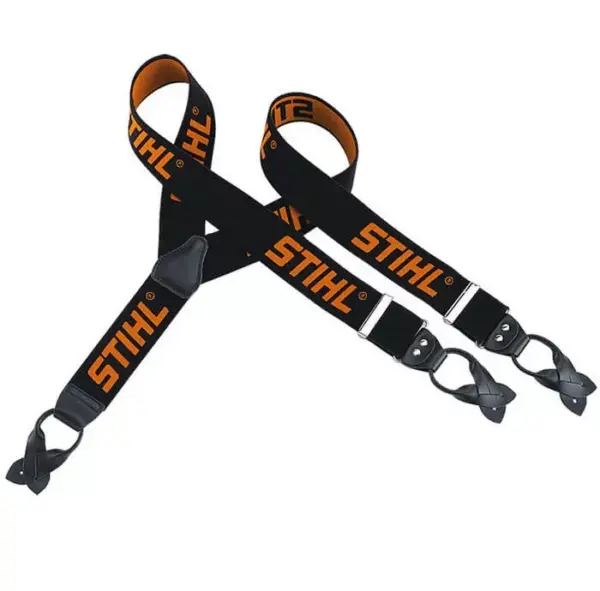 STIHL Black Button-On Braces
