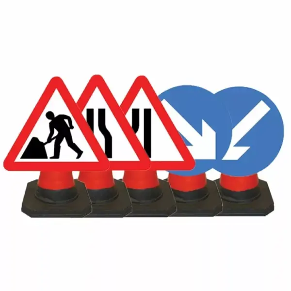 Quazar 600mm Cone Top Sign