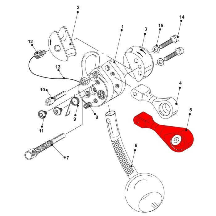 ART Lock Jack Swivel Spare Eye
