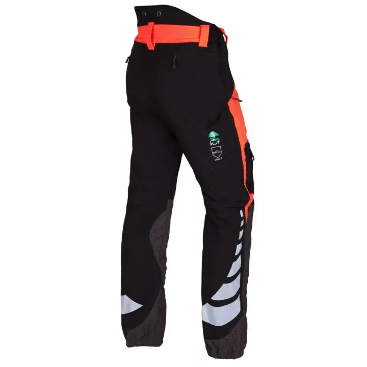 Arbortec Breatheflex Orange Chainsaw Trousers - Type A - Class 1 4 Arbortec Breatheflex Orange Chainsaw Trousers - Type A - Class 1