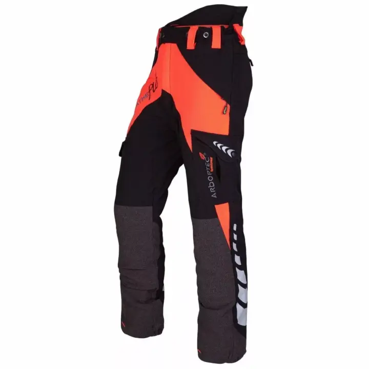 Arbortec Breatheflex Orange Chainsaw Trousers - Type A - Class 1 1 Arbortec Breatheflex Orange Chainsaw Trousers - Type A - Class 1