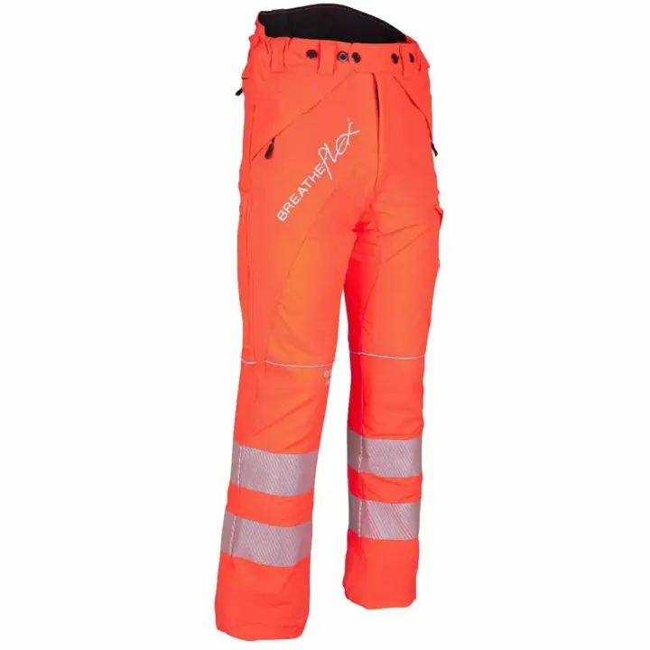 Arbortec Breatheflex Hi-Vis Orange Trousers - Type C - Class 2 3 Arbortec Breatheflex Hi-Vis Orange Trousers - Type C - Class 2