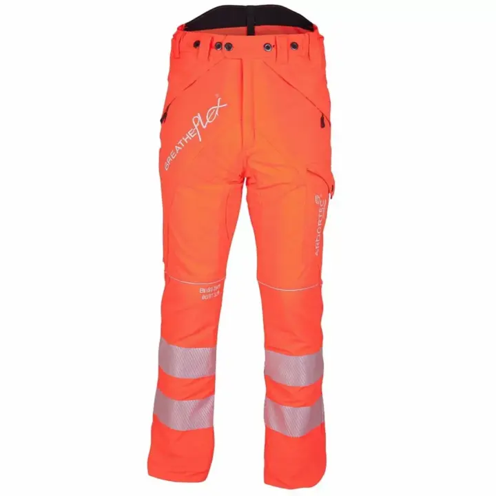 Arbortec Breatheflex Hi-Vis Orange Trousers - Type C - Class 2 2 Arbortec Breatheflex Hi-Vis Orange Trousers - Type C - Class 2