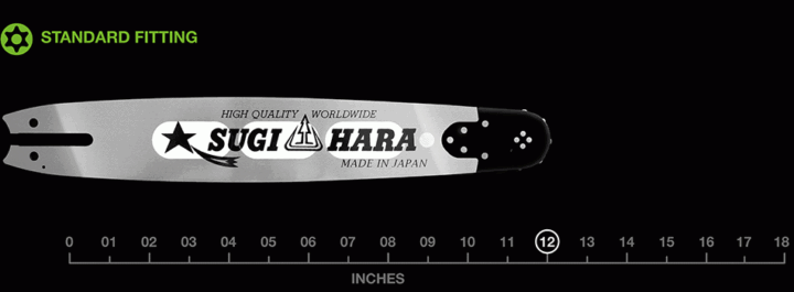 Sugihara 12" Light Type Pro Bar - SL2U-0N30-A