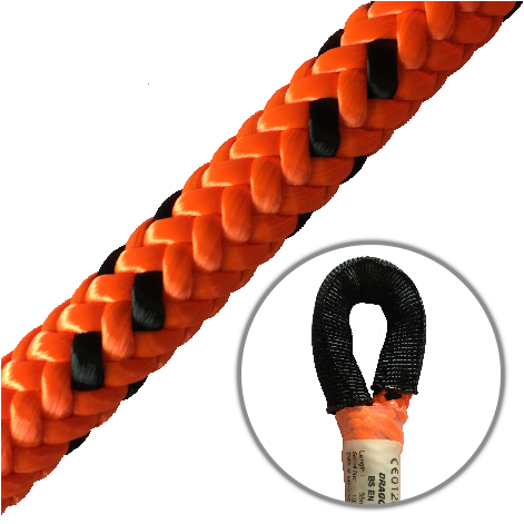 Marlow Dragon 13mm Climbing Rope (Spliced Eye)