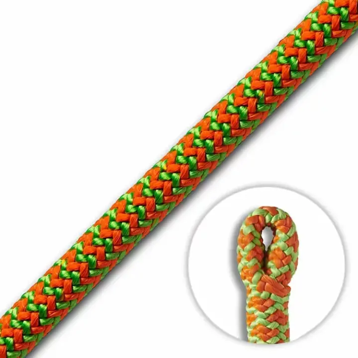 Cousin ATRAX 11.6mm Green/Orange Climbing Rope (Spliced Eye) 1 Cousin ATRAX 11.6mm Green/Orange Climbing Rope (Spliced Eye)