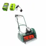 Allett Liberty 43 Self Propelled Battery Lawn Mower (Kit)