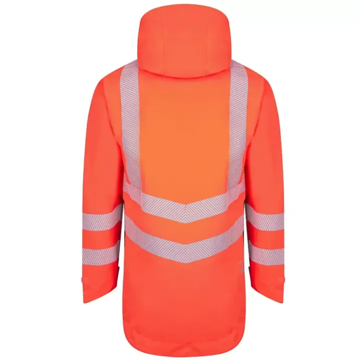 Arbortec Breathedry Hi-Vis Orange Waterproof Smock 4 Arbortec Breathedry Hi-Vis Orange Waterproof Smock