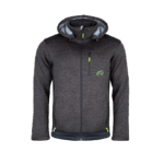 Arbortec Yeti Knitted Lined Grey Fleece Hoodie Jacket