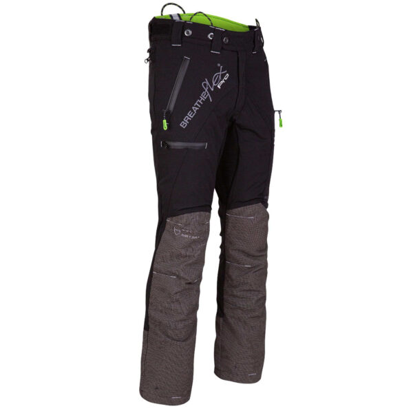 Breatheflex Pro Black Chainsaw Trousers – Type A – Class 1-2
