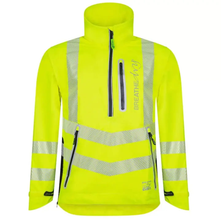Arbortec Breathedry Hi-Vis Yellow Waterproof Smock 2 Arbortec Breathedry Hi-Vis Yellow Waterproof Smock