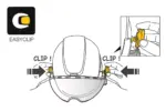 Petzl Vizir Visor Helmet Attachment