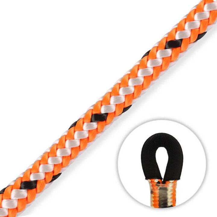 Marlow Gecko FCR Orange 13mm Climbing Rope (Sewn Eye) 1 Marlow Gecko FCR Orange 13mm Climbing Rope (Sewn Eye)
