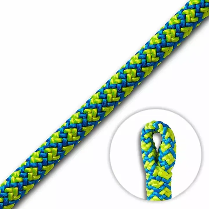 Cousin ATRAX 11.6mm Yellow/Blue Climbing Rope (Spliced Eye) 1 Cousin ATRAX 11.6mm Yellow/Blue Climbing Rope (Spliced Eye)