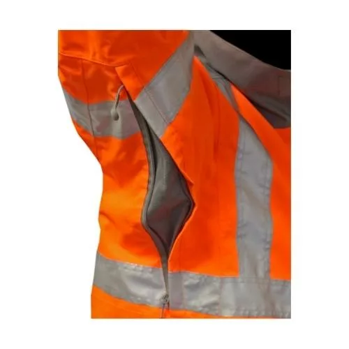 Harkie Innovation 2 Class 4 Orange Hi-Vis Jacket 4 Harkie Innovation 2 Class 4 Orange Hi-Vis Jacket