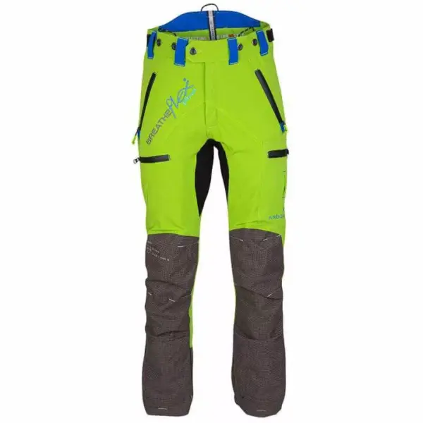 Arbortec Breatheflex Pro Lime Chainsaw Trousers - Type A - Class 1-15188
