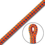 Teufelberger Tachyon Orange 11.5mm Climbing Rope (spLIFE Eye)