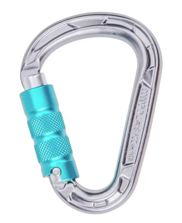 Edelrid HMS Strike Silver Triple Lock Karabiner