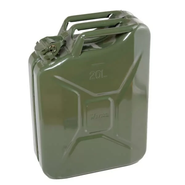 Rocwood Steel Green Jerry Can - 20L