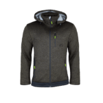 Arbortec Yeti Knitted Lined Olive Fleece Hoodie Jacket