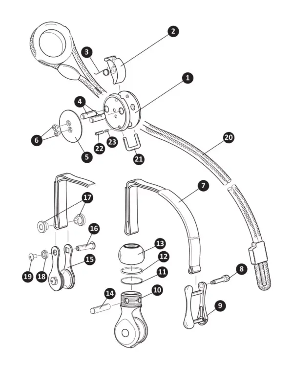 ART RopeGuide 2010 Cocoon 5 Spare Parts