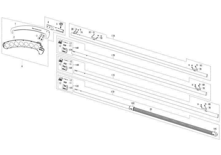 Silky Hayauchi Spare Parts