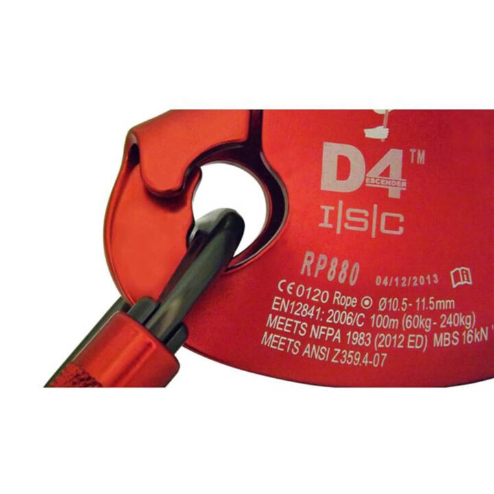 ISC D4 Work/Rescue Descender 4 ISC D4 Work/Rescue Descender