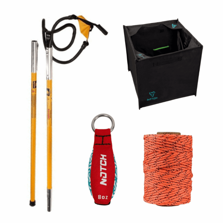 Notch Big Shot Kit Throw Line Bundle 1 Notch Big Shot Kit Throw Line Bundle