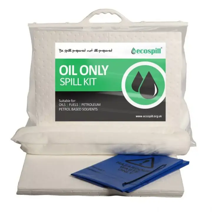 Ecospill Oil Only Spill Response Kit - 15L 1 Ecospill Oil Only Spill Response Kit - 15L