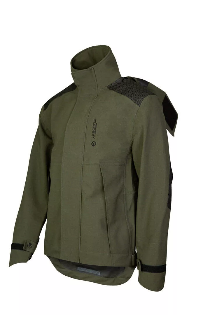 Arbortec Heavy Duty Full Zip Olive Breathedry® Smock 1 Arbortec Heavy Duty Full Zip Olive Breathedry® Smock
