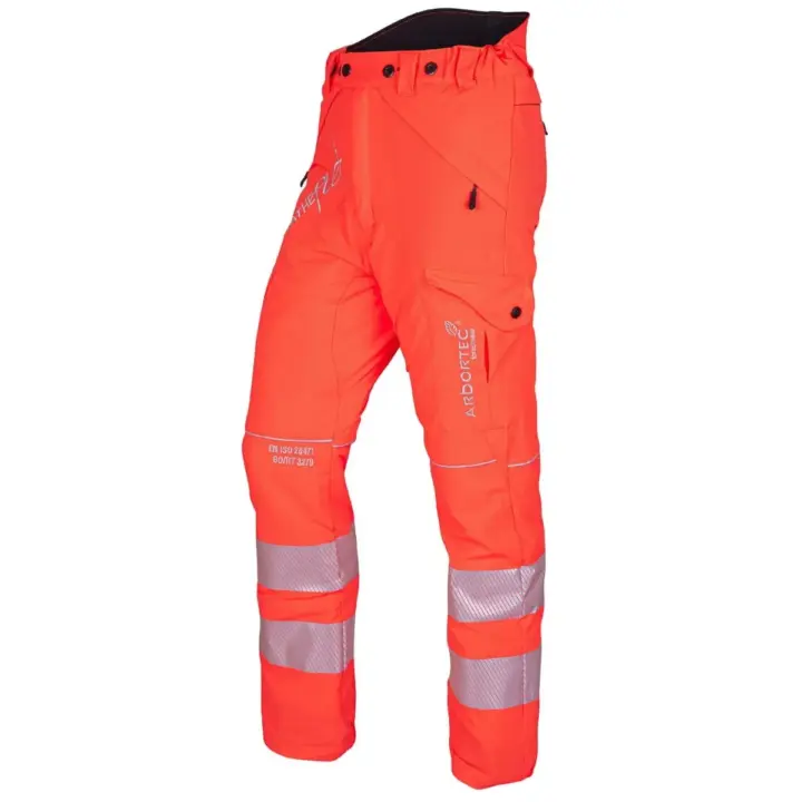 Arbortec Breatheflex Hi-Vis Orange Trousers - Type C - Class 2 1 Arbortec Breatheflex Hi-Vis Orange Trousers - Type C - Class 2