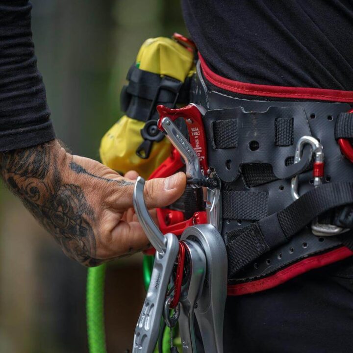 DMM Mega Vault Tool Clip - Red/Silver