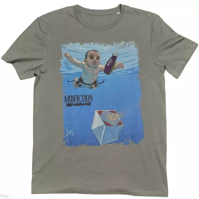 Arb Fiction X Nirvana T-Shirt 1 Arb Fiction X Nirvana T-Shirt