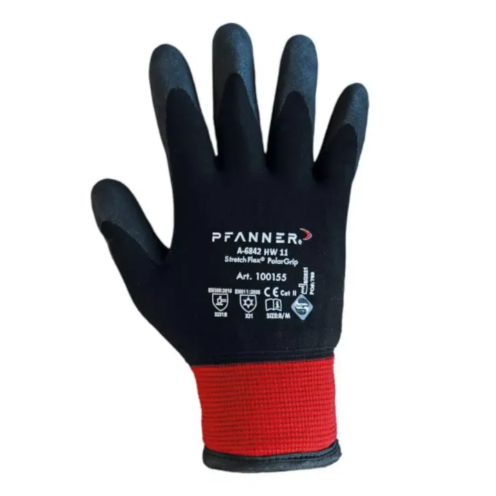 Pfanner Stretch Flex Polar Grip Gloves 1 Pfanner Stretch Flex Polar Grip Gloves