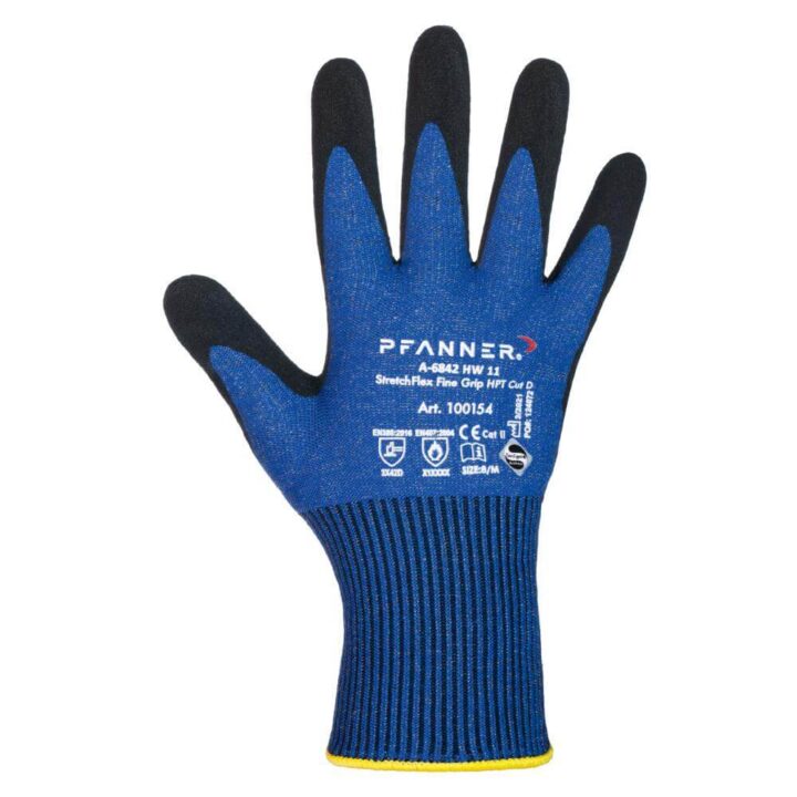 Pfanner Stretch Flex Fine Grip HPT Cut D Gloves 1 Pfanner Stretch Flex Fine Grip HPT Cut D Gloves