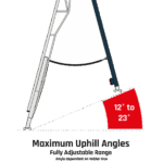 Henchman Fully Adjustable Tripod Ladder