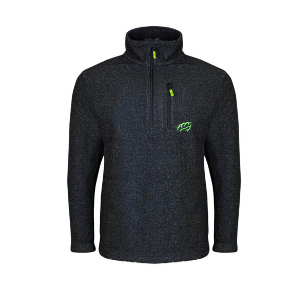 Arbortec Wolf Half Zip Warm Grey Sweater