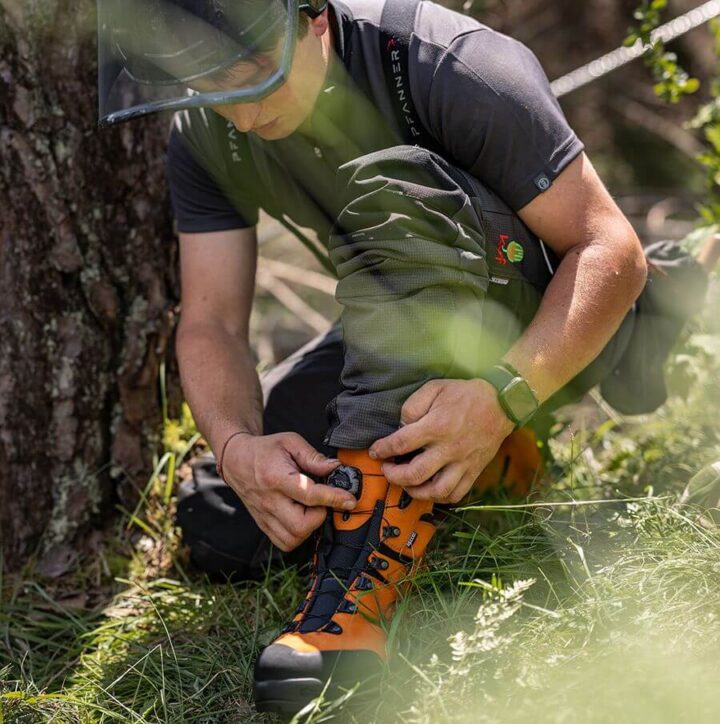 Zamberlan Delimber Orange GTX RR BOA Chainsaw Boots