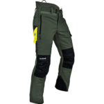 Pfanner Ventilation Olive Chainsaw Trousers - Type C - Class 1