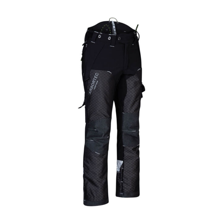 Arbortec Deep Forest Black Chainsaw Trousers - Type A - Class 1
