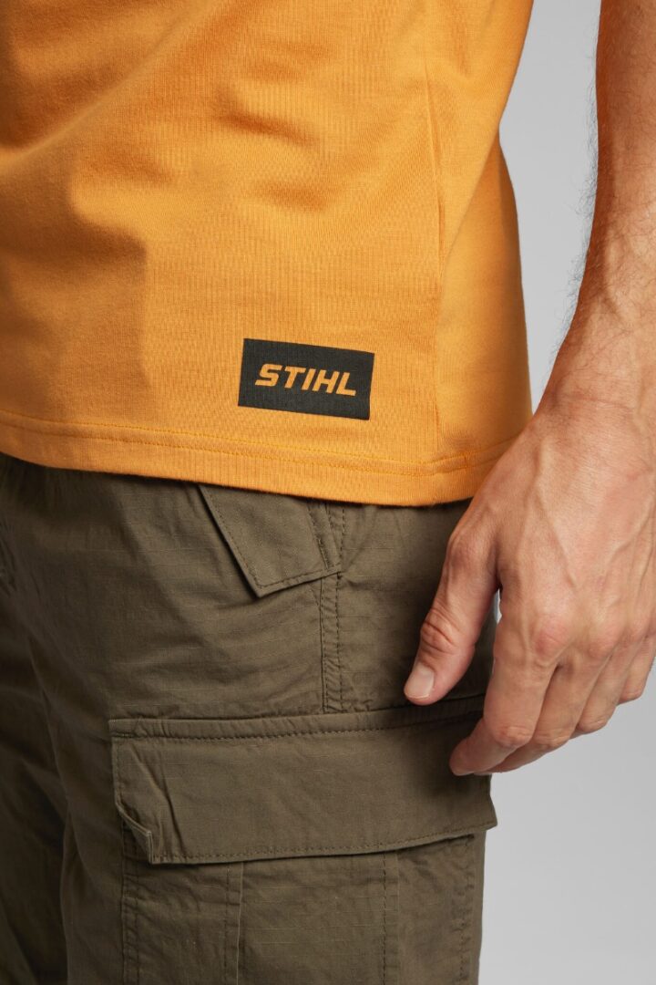 STIHL Sustainable Orange T-Shirt 4 STIHL Sustainable Orange T-Shirt