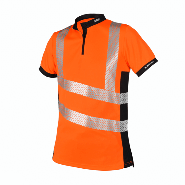 STEIN X25 VENTOUT Hi-Vis Orange Short Sleeve T-Shirt