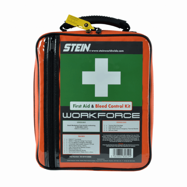 STEIN WORKFORCE First Aid & Bleed Control Trauma Kit 1 STEIN WORKFORCE First Aid & Bleed Control Trauma Kit