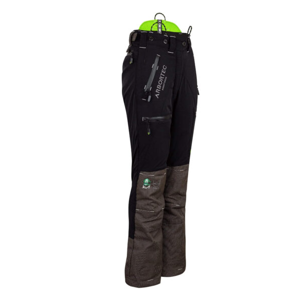 Arbortec Breatheflex Pro Black Womens Chainsaw Trousers – Type A – Class 12