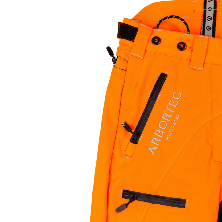 Arbortec Breatheflex Pro Hi-Vis Orange Womens Chainsaw Trousers – Type A – Class 1