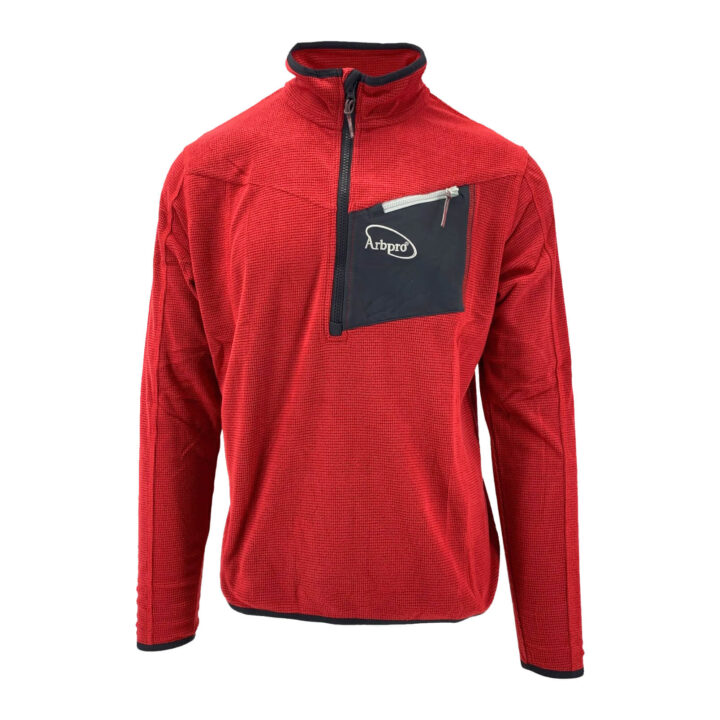 ArbPro Irazu Red Micro Fleece 1 ArbPro Irazu Red Micro Fleece