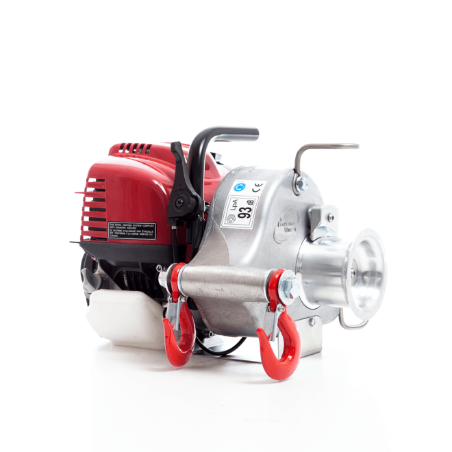 Portable Winch PCW3000 Petrol Pulling Winch - 700kg 3 Portable Winch PCW3000 Petrol Pulling Winch - 700kg